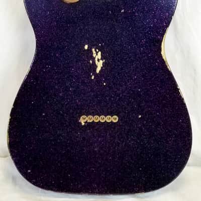 Fender Custom Shop 1960 Tele Relic, Time Machine, Ash Body, AAA Rosewood Fretboard, Magenta Sparkle image 12