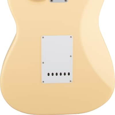 Fender Yngwie Malmsteen Stratocaster Electric Guitar Scalloped Maple FB, Vintage White image 10