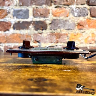 Regal Lap Steel Guitar Pickup w/ Electronics, Knobs & Mounting Bracket (1930-40s - Silver / Mahogany) image 3