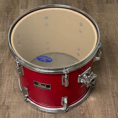 Pearl Export EX 13"x11" Rack Tom Drum Late 1980's - Coral Red image 10