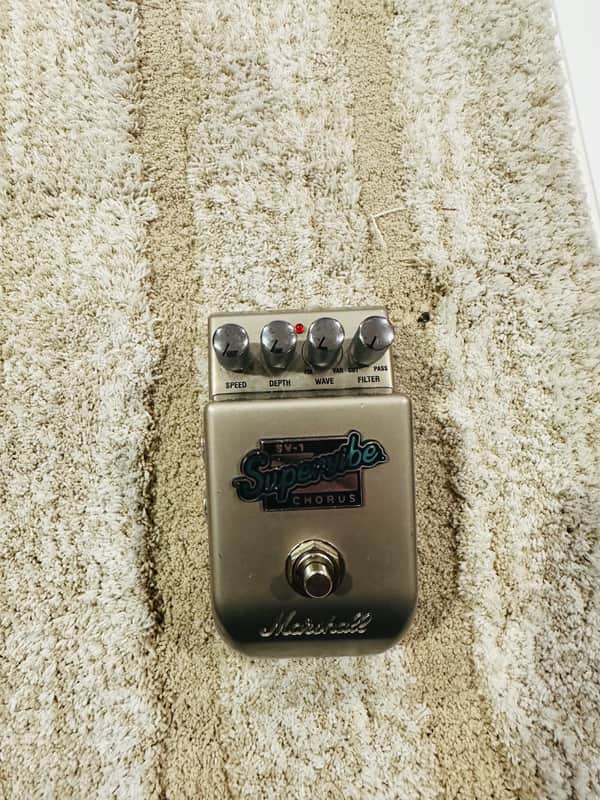 Marshall SV-1 Supervibe Chorus 中古 動作確認済 Marshall SV-1 Supervibe Chorus Vibrato Pedal | Reverb