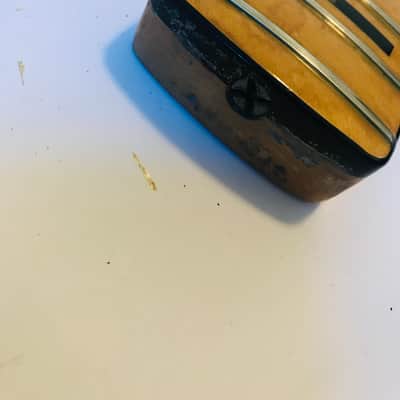 1972 Fender Jazz Bass Lefty Maple Neck Black Blocks ! 100% Original RARE! image 7
