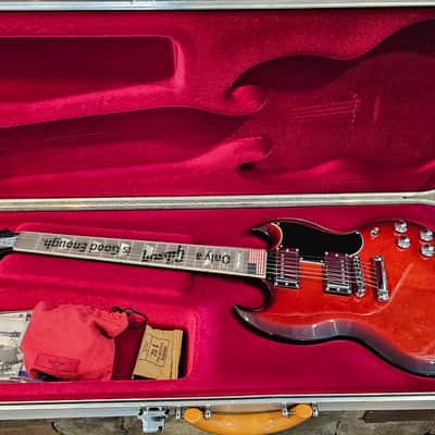 Gibson SG Standard HP 2017 w/ G-Force (RARE) - Cherry Burst image 8