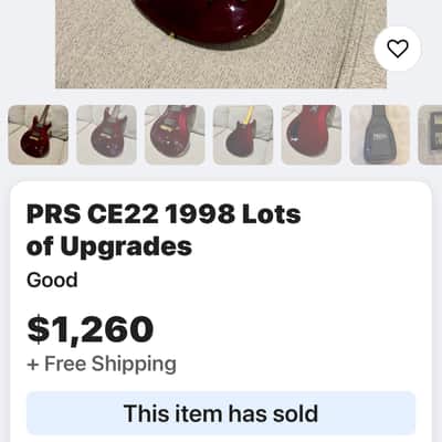 PRS CE22 1998 Lots of Upgrades image 7