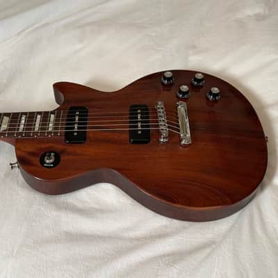 2009 Gibson Les Paul Studio Mahogany Top P90 - Vintage Gloss Brown - Free Pro Setup - 6.9 lbs image 5