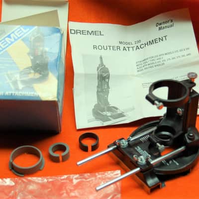 Dremel Router Attachment 230 for use with Moto-Tool Models 245,250,260,270,275,280,285,370,380, 395 image 2