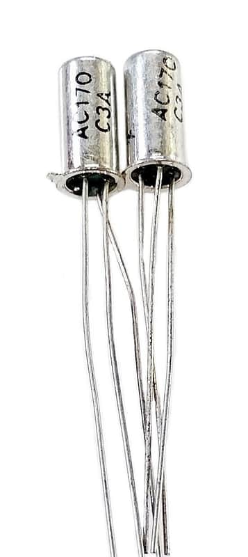 5 pcs. ATES AC170 PNP NOS GERMANIUM TRANSISTORS 32V/0,2A image 1