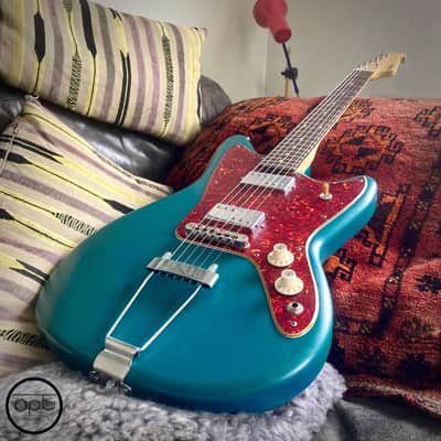 OPT Guitars | Stori 1 | JS Style | Subtle Worn / Aged | Satin Sleek | Deep Turquoise / 4-Ply Tortoiseshell Guard | CUSTOM ORDER ONLY image 5