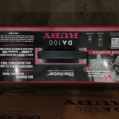 Blackstar DA100 Ruby Doug Aldrich Signature 3-Channel 100-Watt Guitar Amp Head 2025 - Present - Ruby image 12
