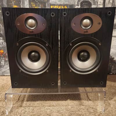 Polk Polk Audio TSx110B Bookshelf speakers 2000 - Black wood veneer image 3