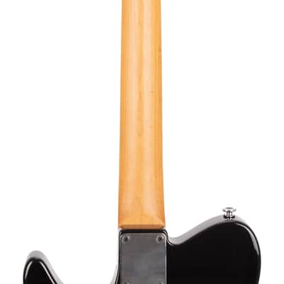 2021 Ibanez FLATV1-BK Josh Smith Signature Electric Guitar w/ Case, Black, F212XXXX image 7
