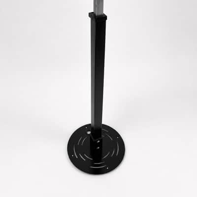 Apache Hammerhead Speaker Stands (Black)-Stainless Steel / 5" Speaker image 3