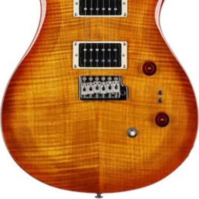 PRS SE Custom 24-08 Electric Guitar, Rosewood Fingerboard, Vintage Sunburst image 2