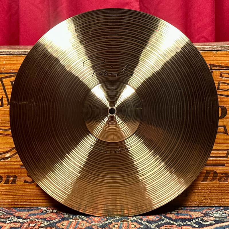 16" Paiste Signature Fast Crash Cymbal 956g *Video* image 1