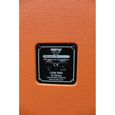 2008 Orange 40th Anniversary OR50H and PPC412 4x12 Limited Edition Stack image 6