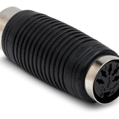 Hosa GMD-108 MIDI Coupler 5-pin DIN to Same image 1