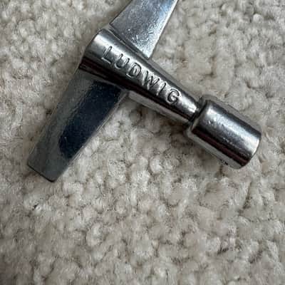 Ludwig Vintage Snare or Tom Drum Key 60s - Chrome image 6