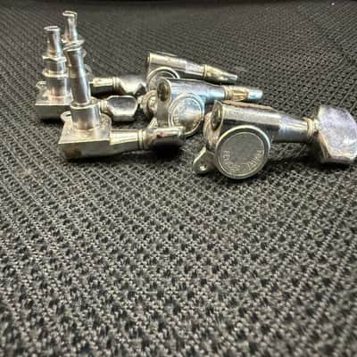Vintage Fender Japan 6 in line set of tuners image 2