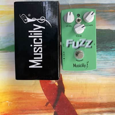 Musiclily Fuzz octave effects pedal electric guitar - Green image 3