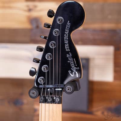 Squier 037-0240-533 Contemporary Strat w/ Trem, HH, Roated MN, Shell Pink Pearl (#CMCC23001565) image 9