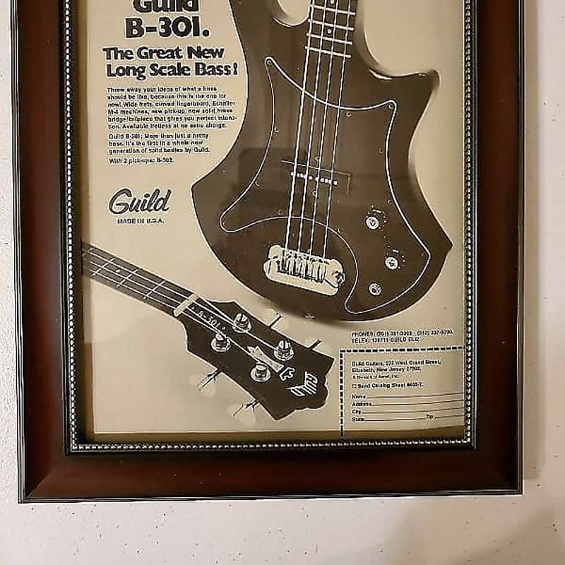 1978 Guild B-301 Bass Bw
