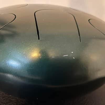 Pearl PMTD8AM/689 10" 8 Note Tongue Drum - A Minor 2010s - Green Burst image 11
