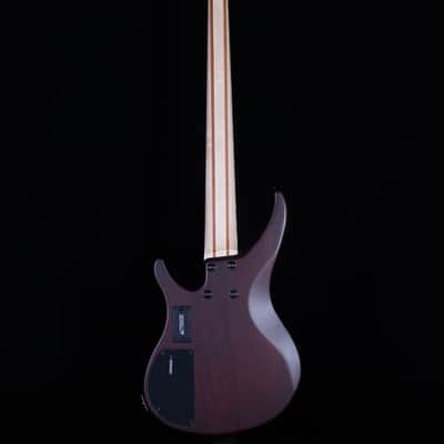 Yamaha TRBX505 5-String Bass, Transparent Brown image 7