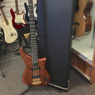 Alembic Epic 4-string bass guitar 1996 Walnut image 1