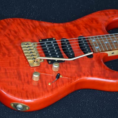 Valley Arts Guitars Custom Pro 2003*finest made in USA quality*selected tone woods:3D maple top/birdseye maple neck*US Sperzel tuners*US-made S.Duncan's/not Mexico* image 2
