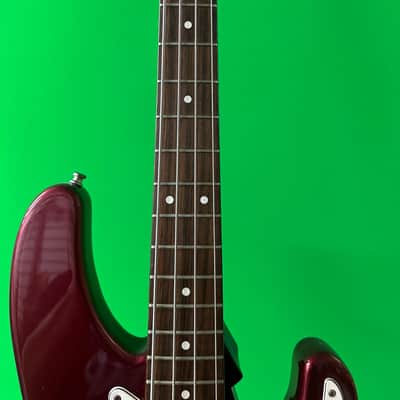 Fender Precision Bass Plus USA Midnight Wine w/ Lace Sensor P/J Pickups & Badass Bridge 1990 image 4
