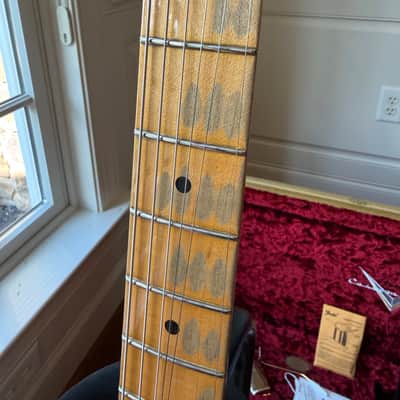 2021 Fender Custom Shop ‘55 Stratocaster Relic - Aged Desert Tan image 7