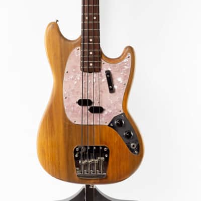 Fender Mustang Bass 1975 Natural image 1
