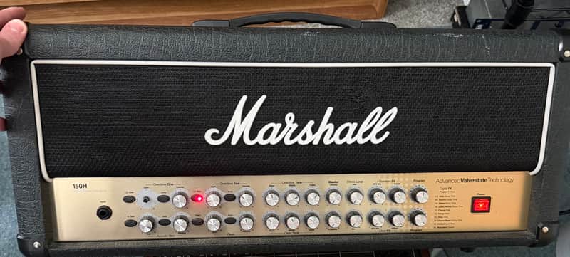 Marshall Valvestate 2000 AVT150H 4-Channel 150-Watt Guitar Amp Head 2001 - 2005 - Black image 1