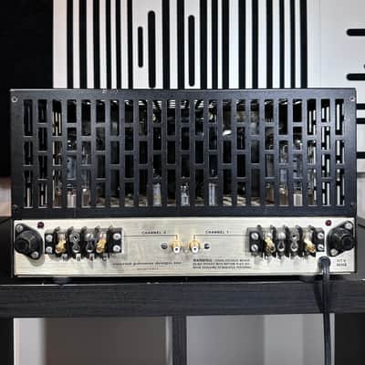 Conrad Johnson MV75/MV75a Stereo Tube Power Amplifier - Gold image 4