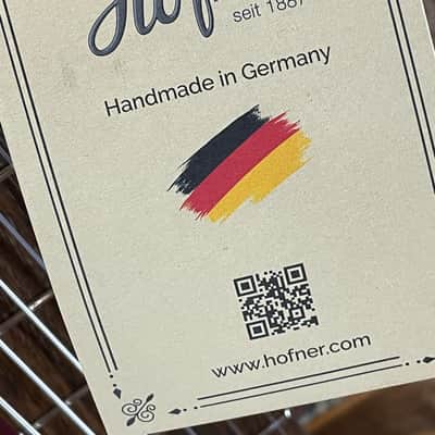 Höfner ( Hofner ) HM87-SE-0 - incl. Case - Classical Guitar - Made in Germany image 17