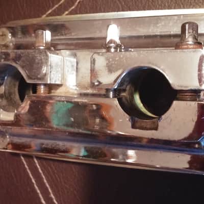 Pearl Style  7/8" Bass Drum Double Tom Mount / Plate / Bracket NICE SHAPE image 5