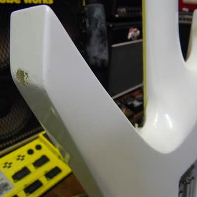 Jackson Professional Warrior Pro 1990 Snow Pearl White Active Electronics image 11