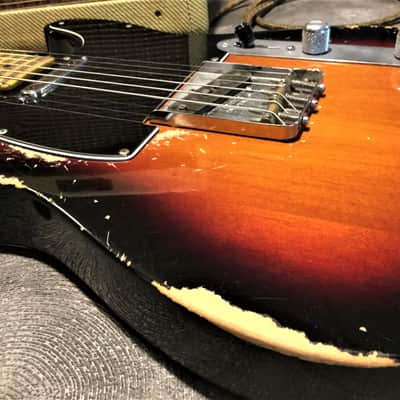 Relic Fender American Special Telecaster Road Worn Sunburst by Nate's Relic Guitars image 5