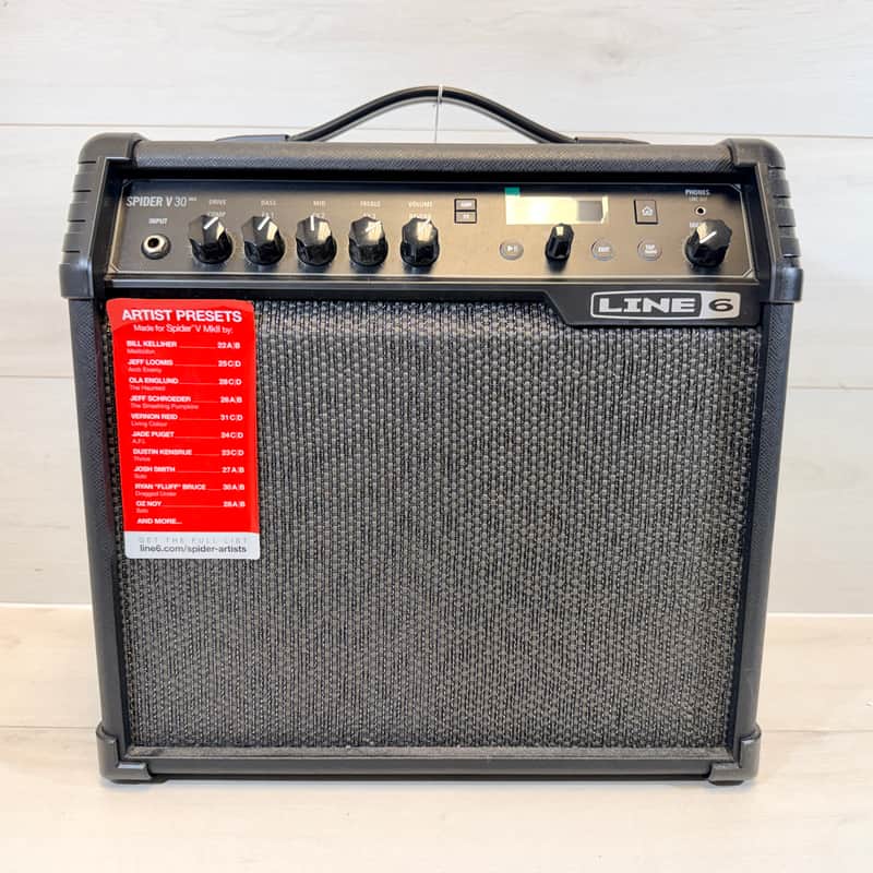 Line 6 Spider V 30 MkII 30-Watt Modeling Guitar Amplifier w/ USB Recording 2021 image 1