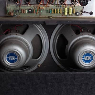 Vox  AC-30/6 Twin Large Combo Tube Amplifier,  c. 1970. image 8