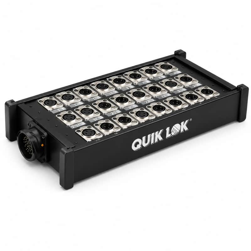 QuikLok BOX-308 24 Channel XLR Stage Multi Box / Snake image 1