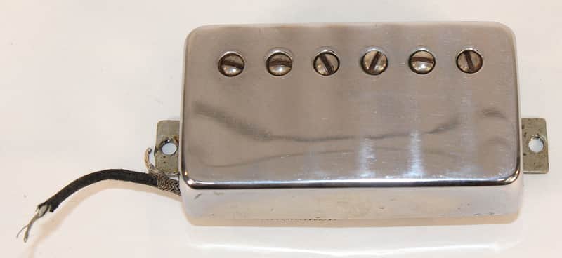 Gibson 1973 Vintage Super Humbucker Tarback Chrome Pickup 5.28k Ohms image 1