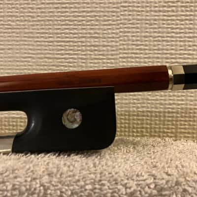 GB Bows Brazilwood - Natural - Double Bass French Bow - New Hair. Open To Offers image 12