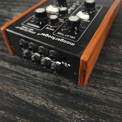 Moog MF-104Z Moogerfooger Analog Delay 2009 - Black + Moog expression pedal and Moog bag image 4