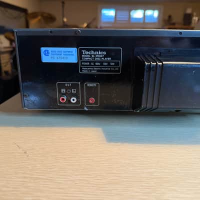 Technics SL-PD627 Compact Disc Changer - 5 Disc -  Black - Tested *NEW BELTS* image 9