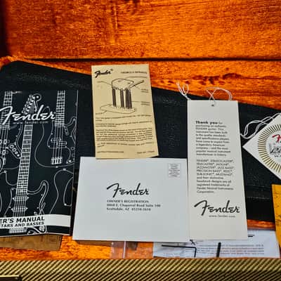 Near Mint Fender SRV Signature Stratocaster with Tweed Case 2006 image 20