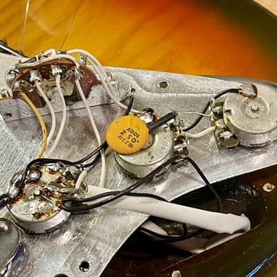 Immagine Fender Stratocaster Left-Handed 1979 - Sunburst 100% OG! - 18