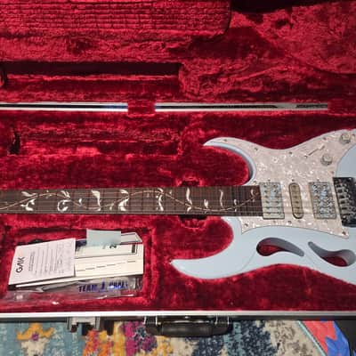 Ibanez PIA3761C-BLP Steve Vai Signature 2022 - Present - Blue Powder image 1