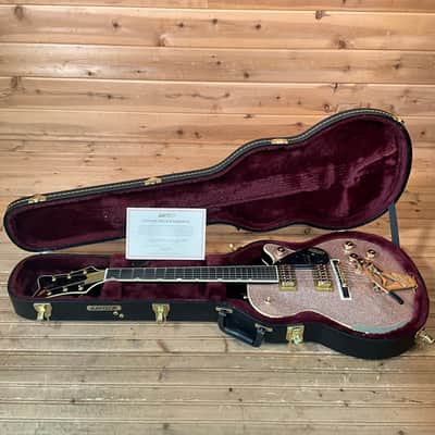 Gretsch G6134TG Limited Edition Penguin Electric Guitar - Champagne Sparkle image 6