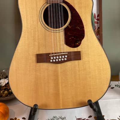 Fender CD-140SCE 12-String Acoustic-Electric Guitar - Natural image 2